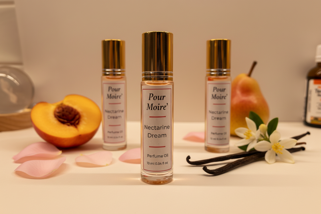 Nectarine Dream Perfume Oil – Rose, Raspberry & Neroli