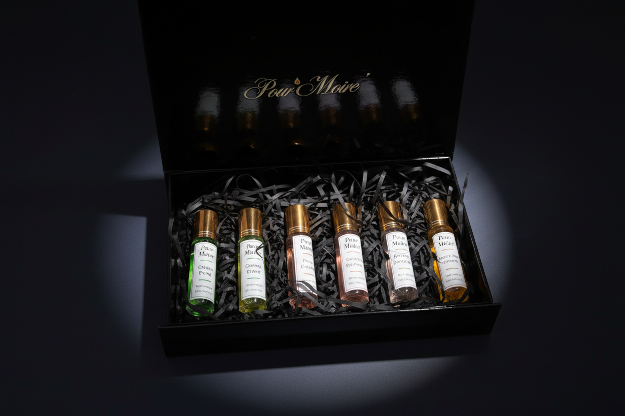 Pour Moire' Discovery Box Hero Shot